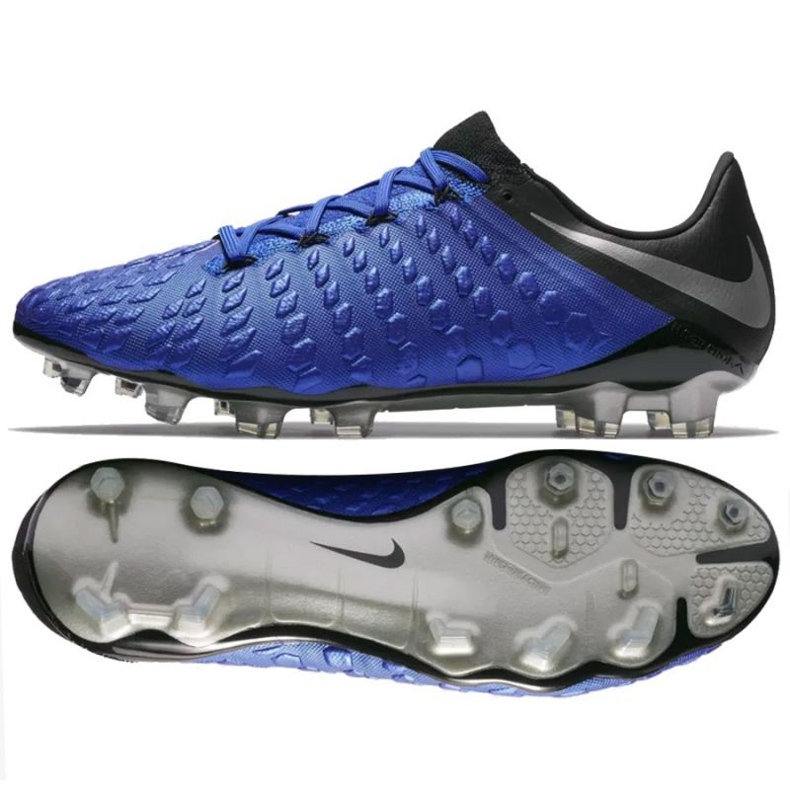 Botas de fútbol Nike Hypervenom Phantom 3 Elite FG M AJ3805-400 azul