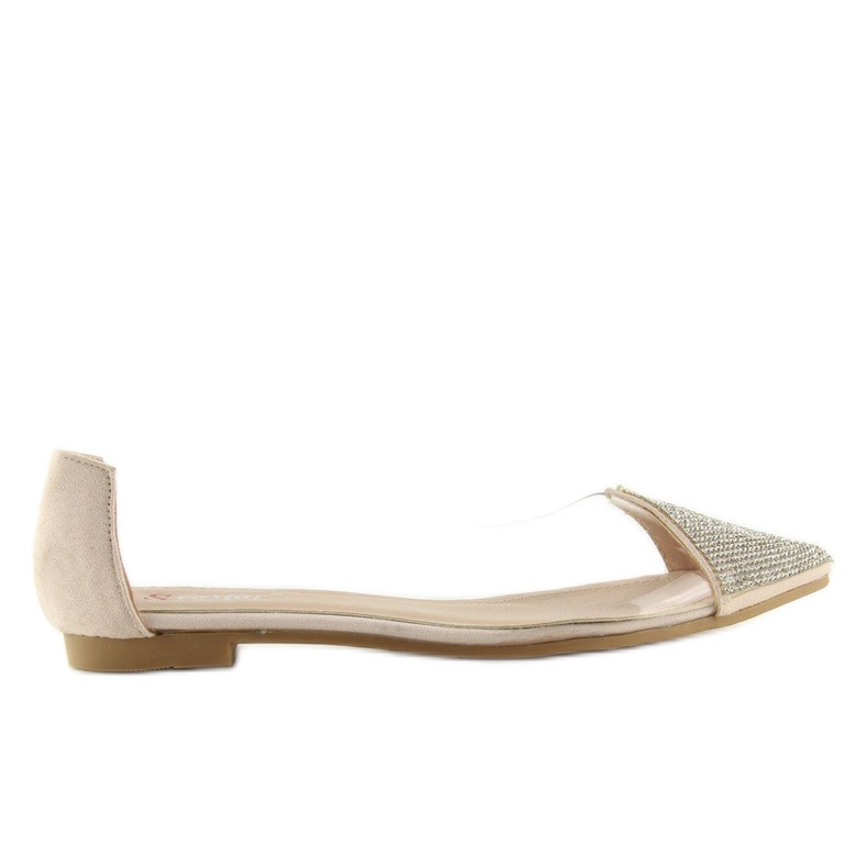Bailarinas transparentes beige LT111P Apricot