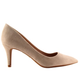 Zapatos de salón con alfiler 539 Beige