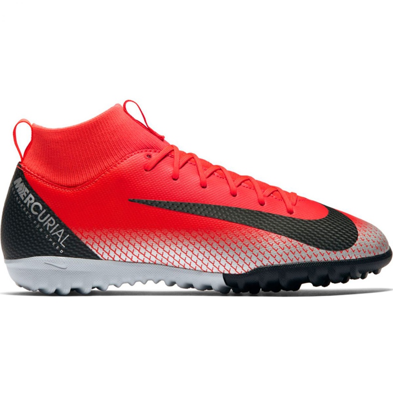 Calzado de fútbol Nike Mercurial Superfly X 6 Academy Gs CR7 Tf Jr AJ3112-600 rojo rojo Calzado de fútbol Nike Mercurial Superfly X 6 Academy Gs CR7 Tf Jr AJ3112-600 rojo rojo