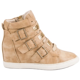 Mazzoni Zapatillas cómodas marrón