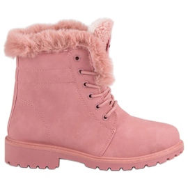 Tramperos rosados con piel Tramperos rosados con piel
