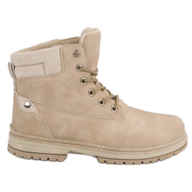 Juliet Botas de montaña cálidas marrón