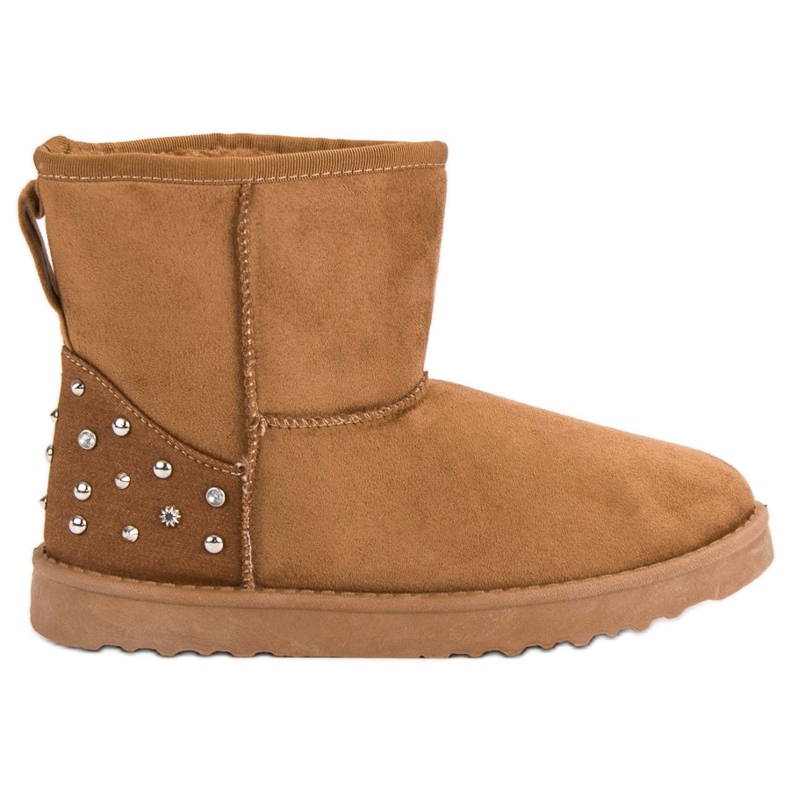 Camello mukluki con chorros marrón Camello mukluki con chorros marrón