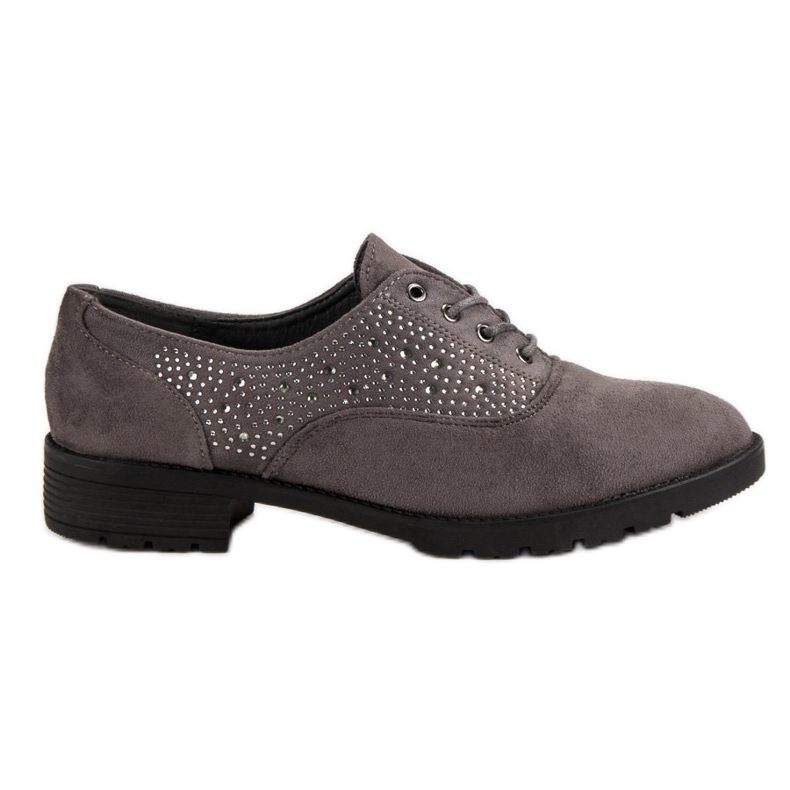 Zapatos de ante grises