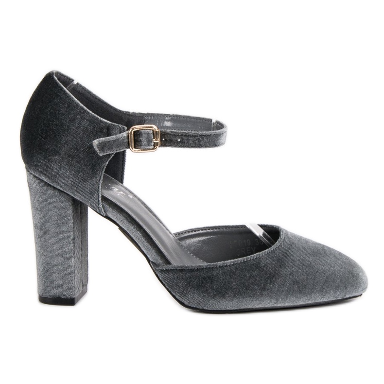 Seastar Bombas de terciopelo plateado gris