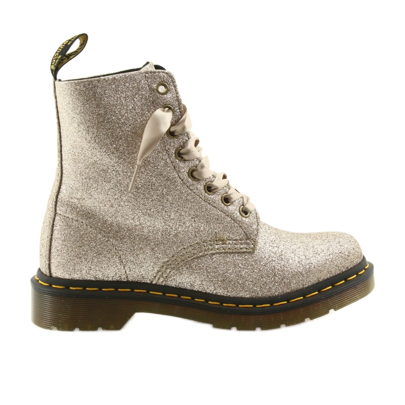 Dr. Martens 1460 PASCAL GLITTER ORO PÁLIDO dorado