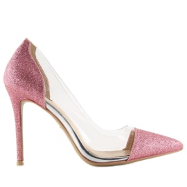 Alfileres rosa purpurina 5133 Rosa