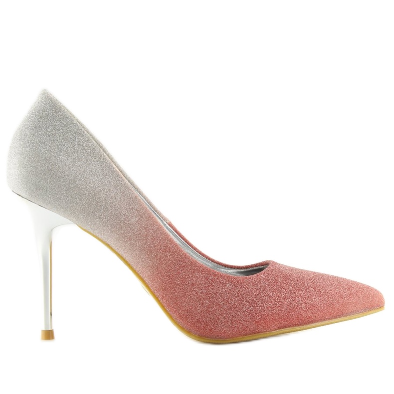 Tacones iridiscentes rosa-gris ombre LE053P Rosa rosado Tacones iridiscentes rosa-gris ombre LE053P Rosa rosado