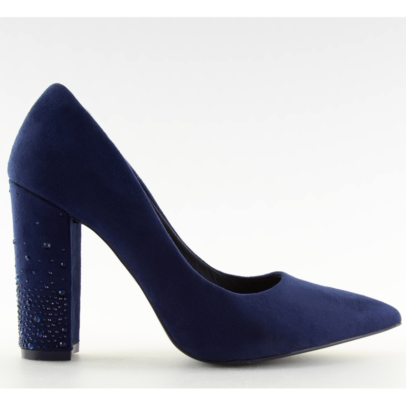 Zapatos de salón en el poste azul marino GH8288-8 Azul marino