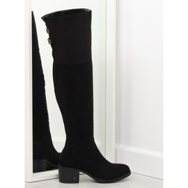 Botas negras de tacón BH131-HB Negra negro