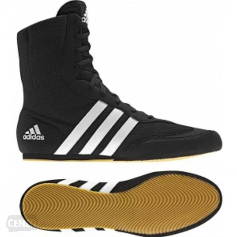 Zapatos de boxeo adidas Box Hog Ii marrón negro