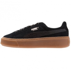 Puma Suede Platform Bubble W 366439 01 negro