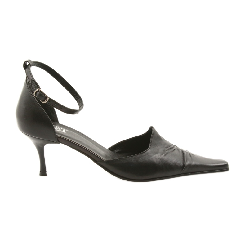 Sandalias mujer piel negra Eksbut 644 negro