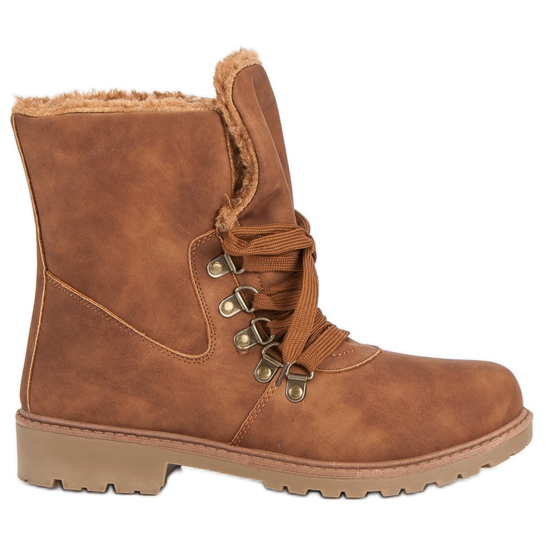 Super Me Botas cálidas marrón