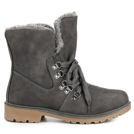 Super Me Botas cálidas gris