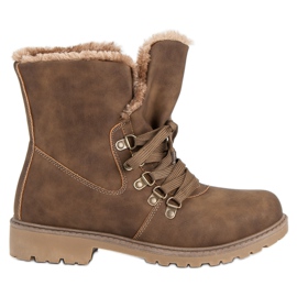 Super Me Botas cálidas marrón Super Me Botas cálidas marrón