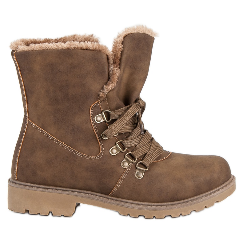 Super Me Botas cálidas marrón