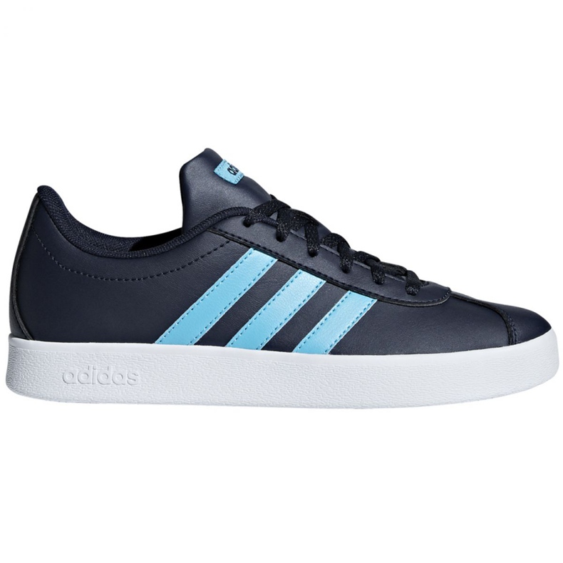Zapatos adidas Vl Court 2.0 K Jr B75695 azul azul marino