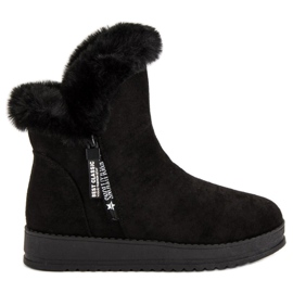 Botas deportivas cálidas negro