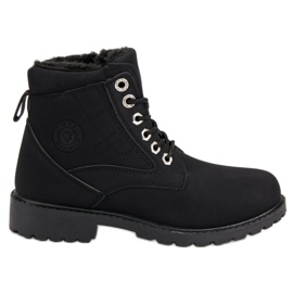 Botas de montaña clásicas negras negro