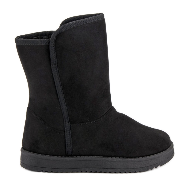 R'S Botas de nieve negras clásicas negro