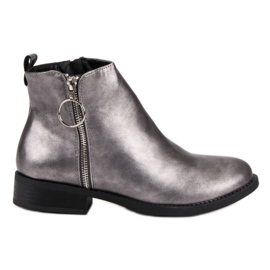 Bestelle Botas de plata de moda gris