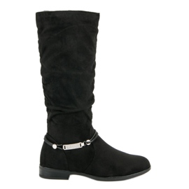 SDS Botas negras hasta la rodilla negro