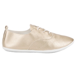 Zapatillas con nudo dorado