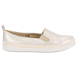 Slipons cómodos amarillo