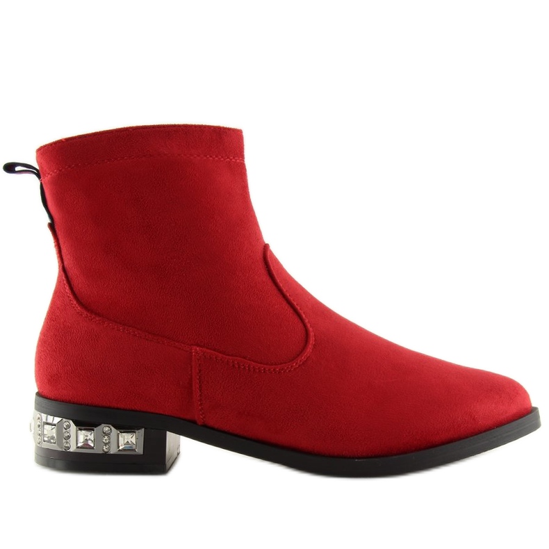 Rojo Botas rojas de mujer 168-176 Rojo