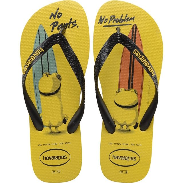 Havaianas Minions Amarillo Cítrico