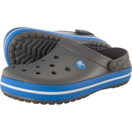 Crocs Crocband Charcoal Ocean gris