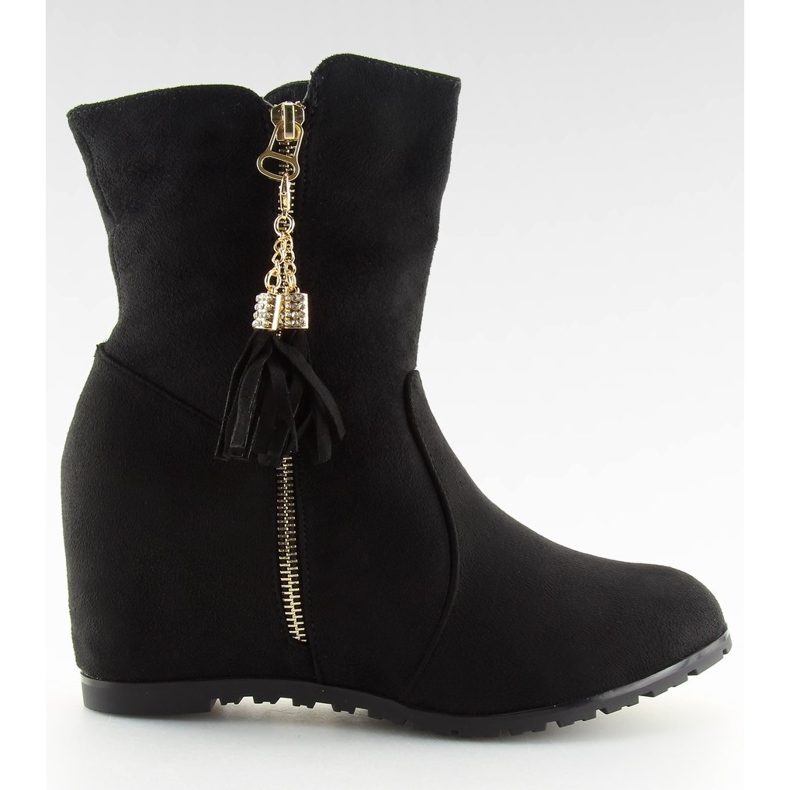 Botines negros AB02-36 Negro