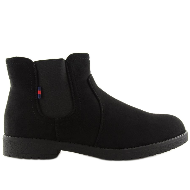 Botines Chelsea negros para mujer Y206 Negro