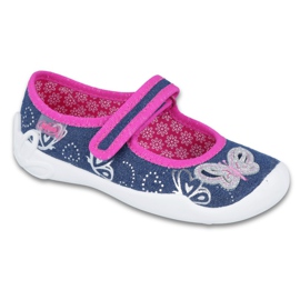 Calzado infantil befado 114X334 rosa azul marino