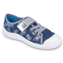Calzado infantil befado 251Y125 azul gris Calzado infantil befado 251Y125 azul gris