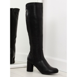 Negro Tacones A-11 negro II-GAT