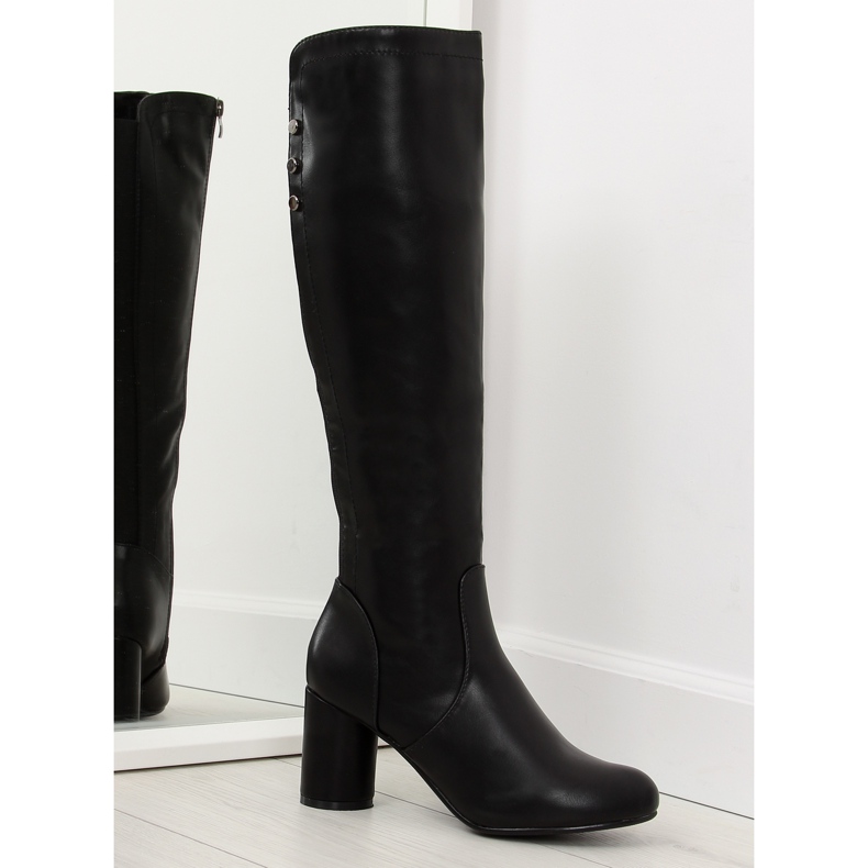 Negro Tacones A-11 negro II-GAT
