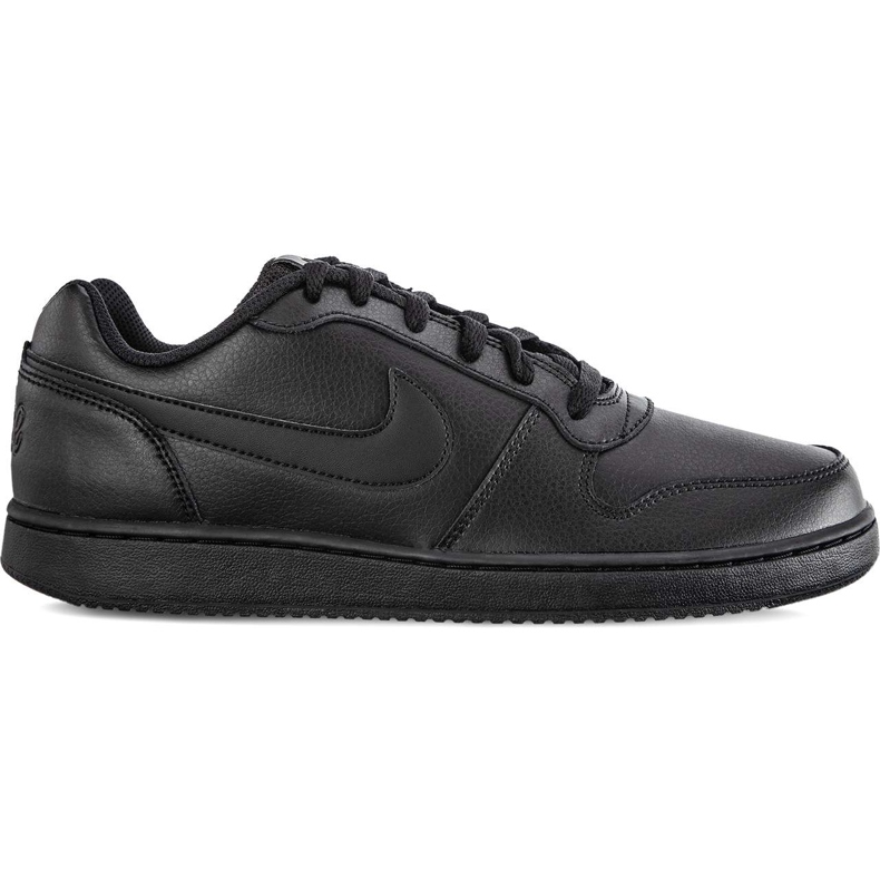 Nike Ebernon Low 003 Black Black negro