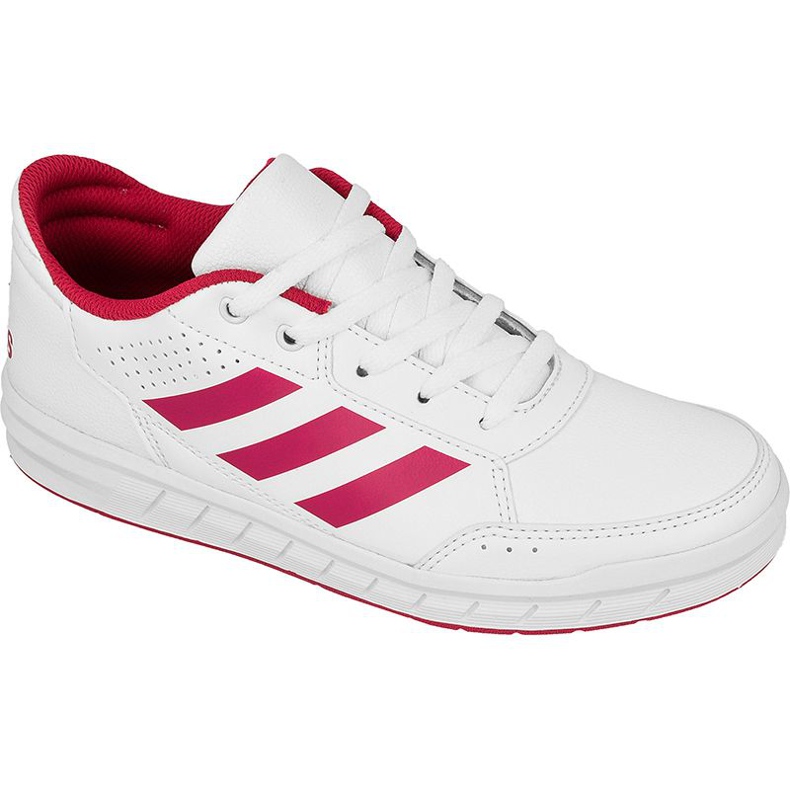 Zapatillas Adidas AltaSport K Jr BA9543 blanco