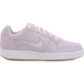 Nike Wmns Ebernon Low Prem 600 Pink Foam Pink Foam Black púrpura rosa