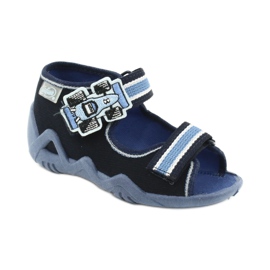 Zapatillas befado sandalias calzado infantil 250P065 azul marino azul