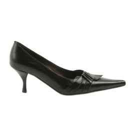 Bombas de piel negro