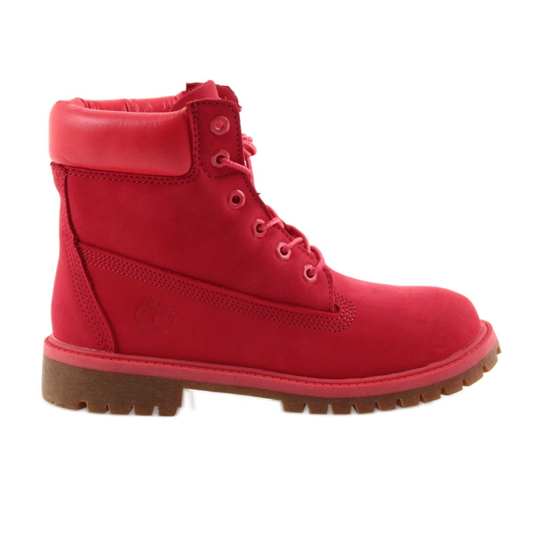 Timberland PREMIUM IMPERMEABLE DE 6 PULGADAS rojo