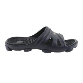 Pantuflas de piscina hombre American Club azul marino