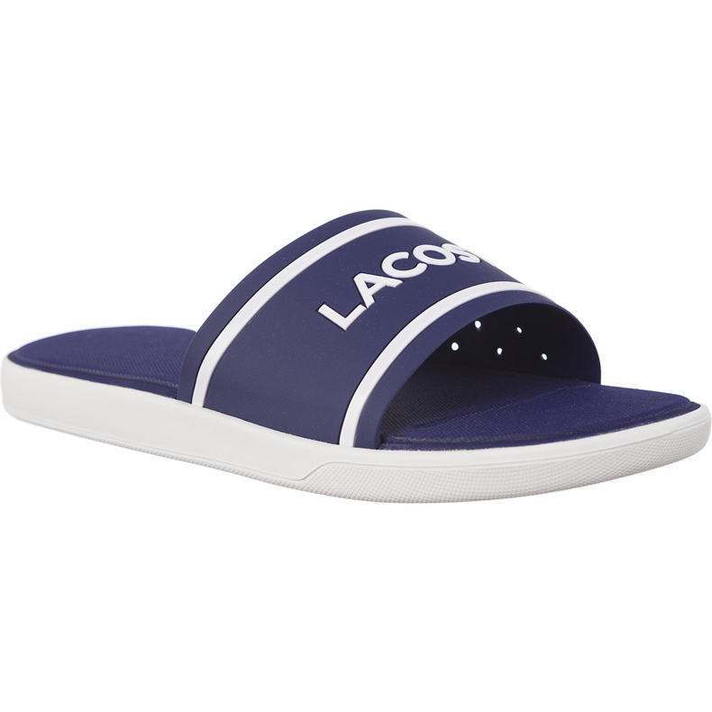 Lacoste L 30 Slide 118 1 Caw 2B9 Púrpura azul marino