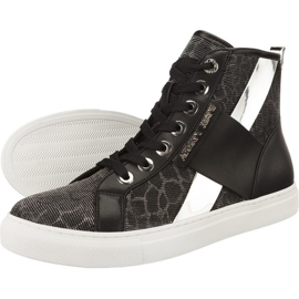 Armani Jeans Zapatilla tejida 7P566 00020 gris