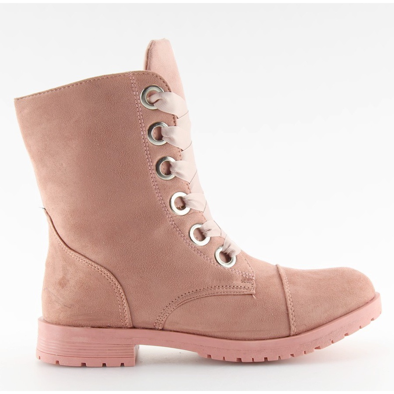 Botas Worker pink AB-8 Pink II-GAT rosado