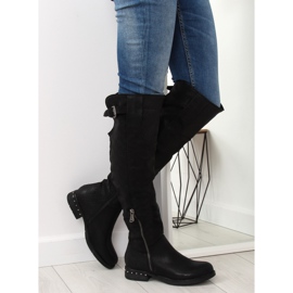 Botas negras de mujer 228-PG Black II-GAT negro Botas negras de mujer 228-PG Black II-GAT negro